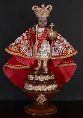 The Santo Niño de Cebu: Embroidered Silk and Celestial Majesty!